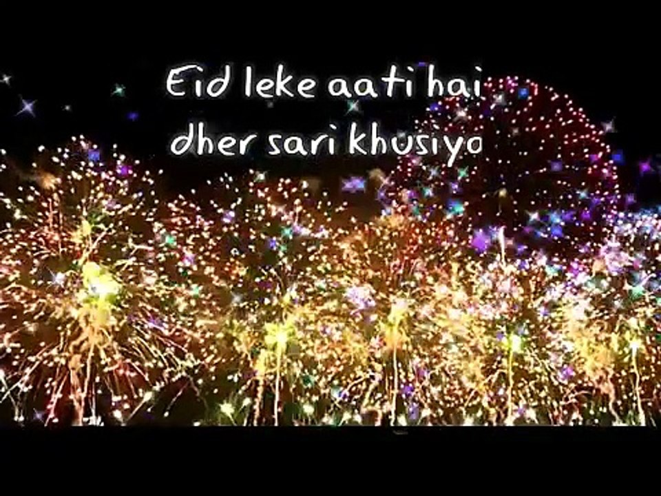 Eid Mubarak 2016 Special Video With Count Down & Fire Work-5