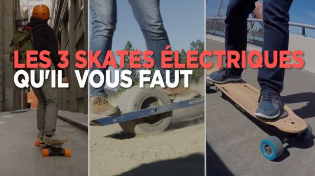 Ces nouveaux skates électriques sont vraiment cool