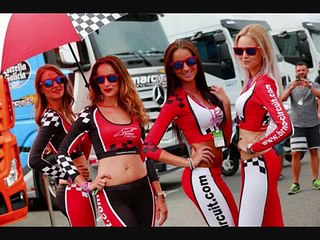 Umbrella Girl MotoGP Brno 2015