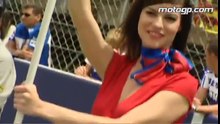 Girls on film The 2008 MotoGP Paddock Girls