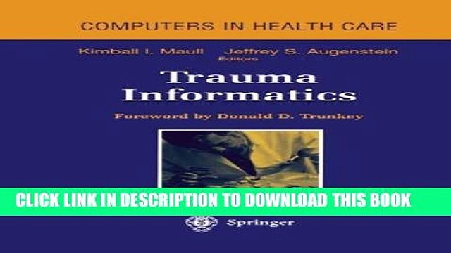 [PDF] Trauma Informatics (Health Informatics) Full Colection
