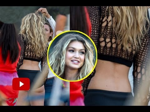 Gigi Hadid Reveals Her BOOTY For Calvin Harris Music Video