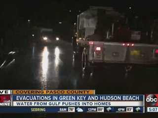 Pasco County evacuations as Tropical Storm Hermine passes through Florida