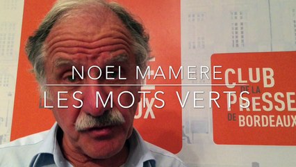 Mamère présente son livre : "Les  Mots Verts"