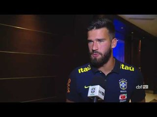 Alisson comenta vitória sobre o Equador pelas Eliminatórias