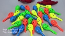 Balloon Popping Fun Play Learn Colours & Learn to Count 1 to 12 with Maraccas Smiley Faces Baby Toys