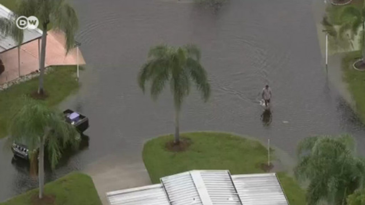 Furacão Hermine provoca estragos na Flórida