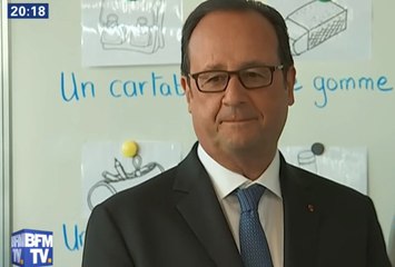 Les drôles de questions de François Hollande à une classe de CE1