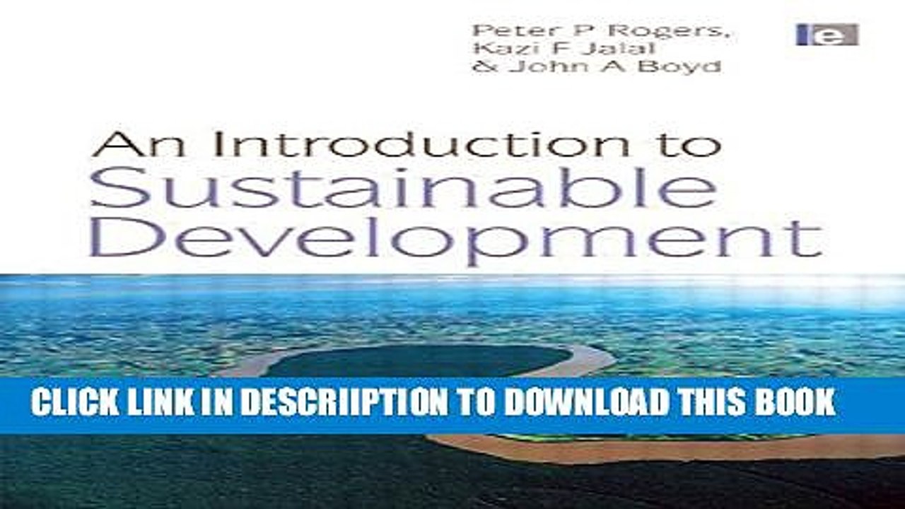 [PDF] An Introduction to Sustainable Development Full Online