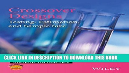 [PDF] Crossover Designs: Testing, Estimation, and Sample Size (Statistics in Practice) Full Online