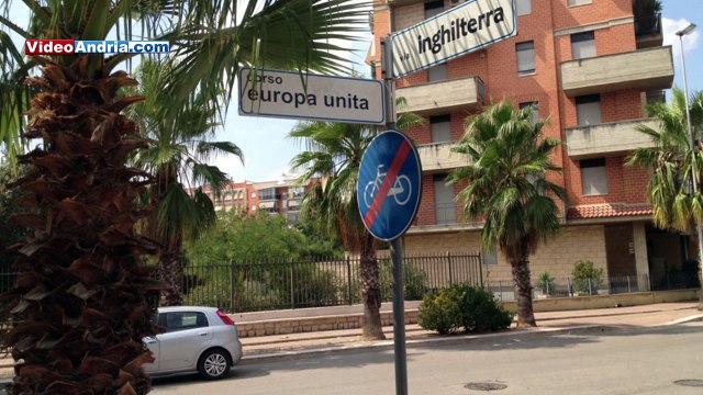 L'appello dal Quartiere Europa di Andria: subito dissuasori e segnaletica per evitare incidenti