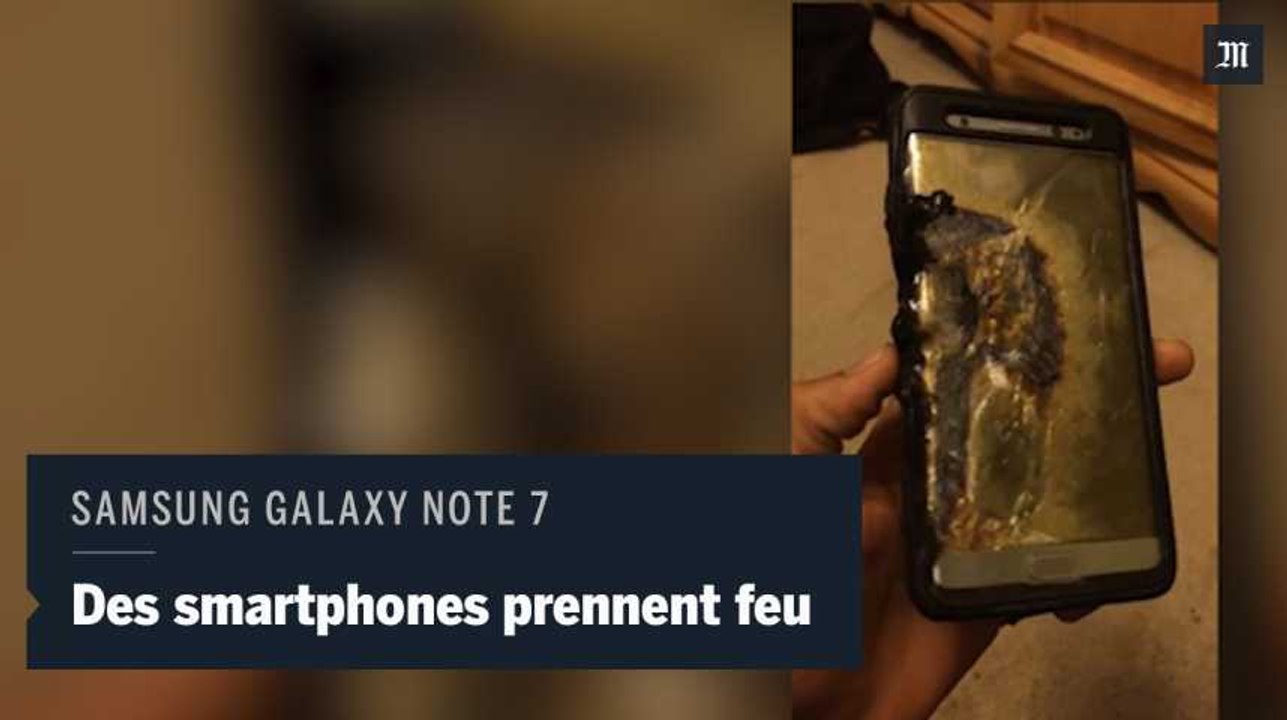 Des Galaxy Note 7 prennent feu : Samsung stoppe les ventes