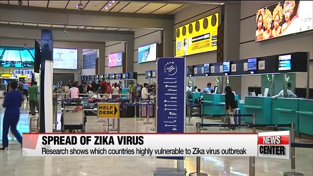 Research shows which countries highly vulnerable to Zika virus outbreak