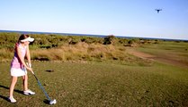 Une fillette de 8 ans détruit un drone avec une balle de golf