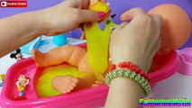 Baby Doll Bathtime Clay Slime Surprise Teletubbies Minnie Mickey Mouse Peppa Pig Shopkins Dora