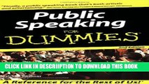 [New] Public Speaking For Dummies Exclusive Online