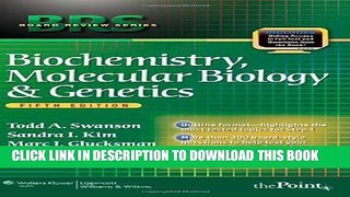 [PDF] BRS Biochemistry, Molecular Biology, and Genetics, Fifth Edition (Board Review Series)