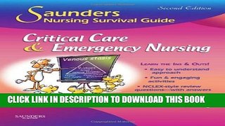 [PDF] Saunders Nursing Survival Guide: Critical Care   Emergency Nursing, 2e Popular Online