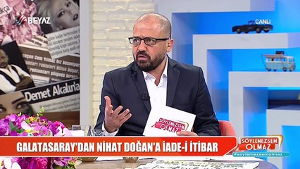 Galatasaray'dan Nihat Doğan'a iade-i itibar