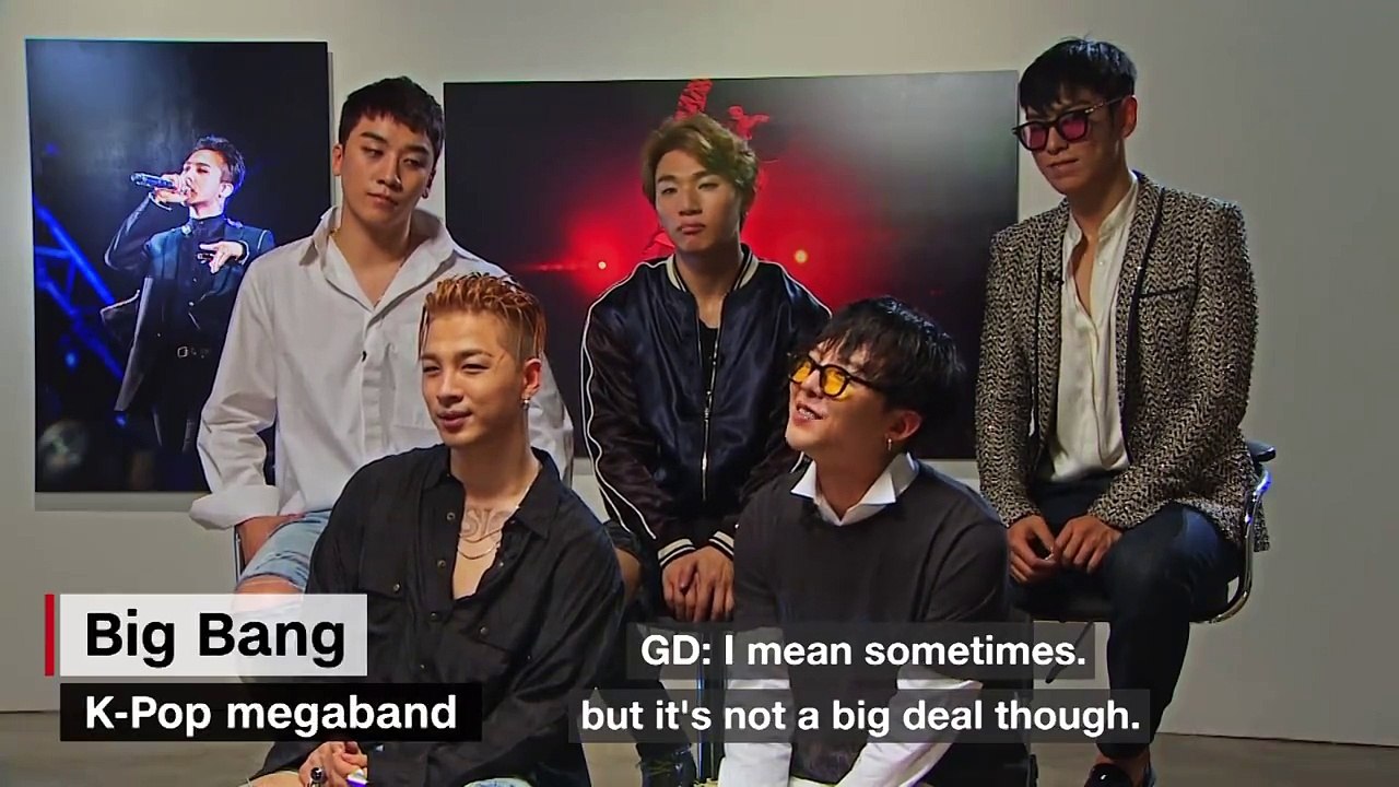[ENGSUB] 빅뱅 BIGBANG on 10 years together -- CNN