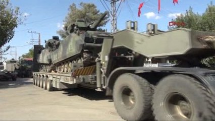 Kilis'in Suriye Sınırındaki Elbeyli de Hareketlilik