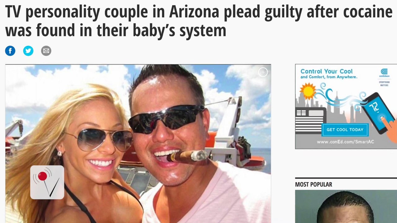 Former TV Personalities Plead Guilty To Child Endangerment