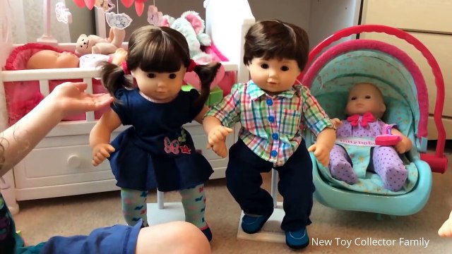 Unboxing American Girl Bitty Baby Bitty Twins Baby Doll Accessories!