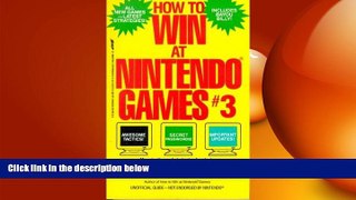 EBOOK ONLINE  How to Win at Nintendo Games  DOWNLOAD ONLINE
