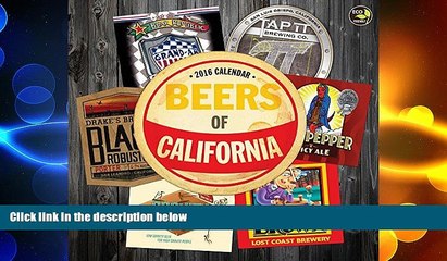 complete 2016 Beer Labels of California Wall Calendar