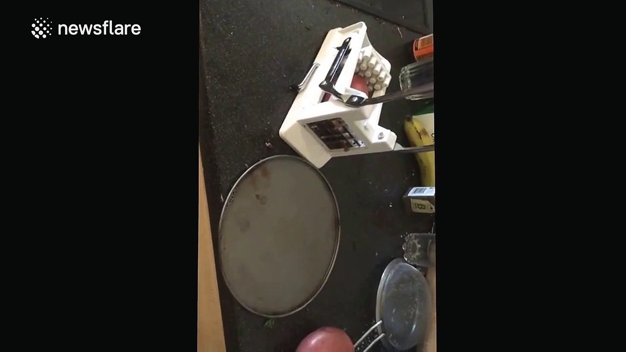 Man in chip maker demonstration fail