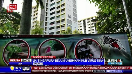 JK: Singapura Belum Umumkan Zika KLB