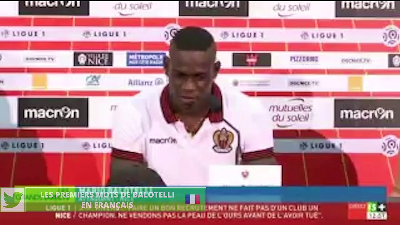 Zap Foot du 2 septembre: les premiers mots en français de Balotelli, Benzema enchaîne les buts sur des passes décisives de Zidane etc.