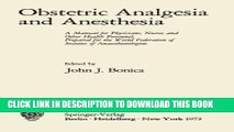 [PDF] Obstetric Analgesia and Anesthesia: A Manual for Physicians, Nurses and Other Health