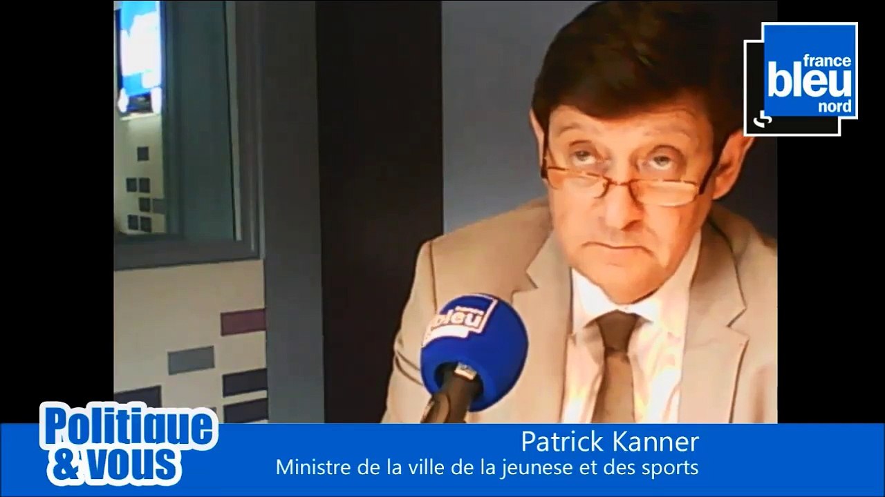 Patrick Kanner, invité de l'émission "Politique & vous" sur France Bleu Nord