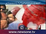 COAS, Imran Khan and Siraj-ul-Haq meets injured victims of Mardan blast