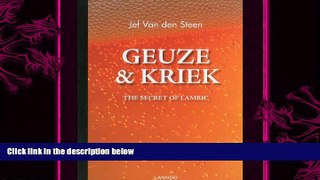 there is  Geuze   Kriek: The Secret of Lambic Beer