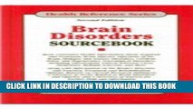 [PDF] Brain Disorders Sourcebook: Basic Consumer Health Information About Strokes, Epilepsy,