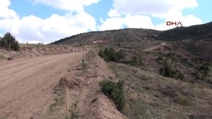 Eskişehir Şehit Astsubay'ın Anısına Hatıra Ormanı ve Dev Türk Bayrağı