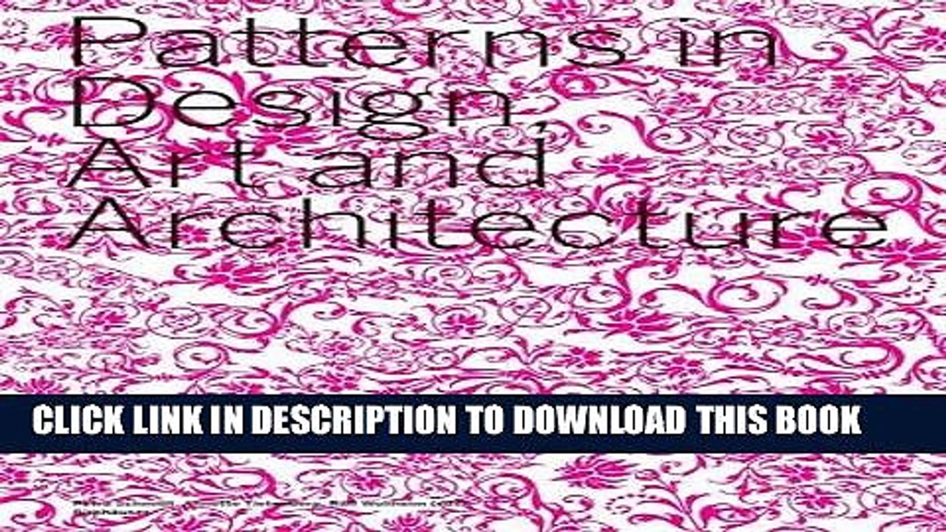 [PDF] Patterns in Design, Art and Architecture Full Online