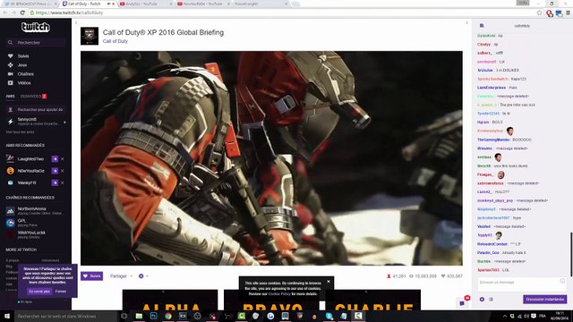 INFINITE WARFARE LANCEMENT