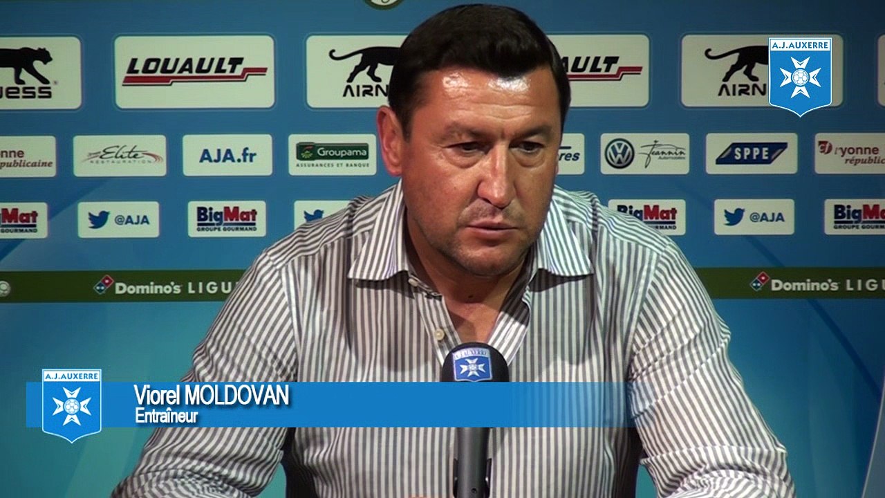 Viorel Moldovan après AJA - ESTAC