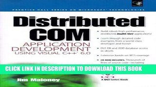 [PDF] Distributed Com Application Development Using Visual C++ 6.0 with CDROM (Prentice Hall