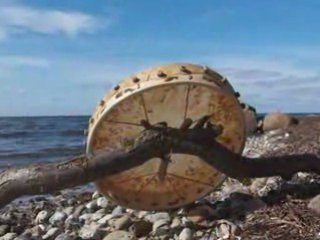 Les Turcs shamanist de Tuva