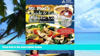 Big Deals  Mr. Food s Quick and Easy Diabetic Cooking  Best Seller Books Best Seller