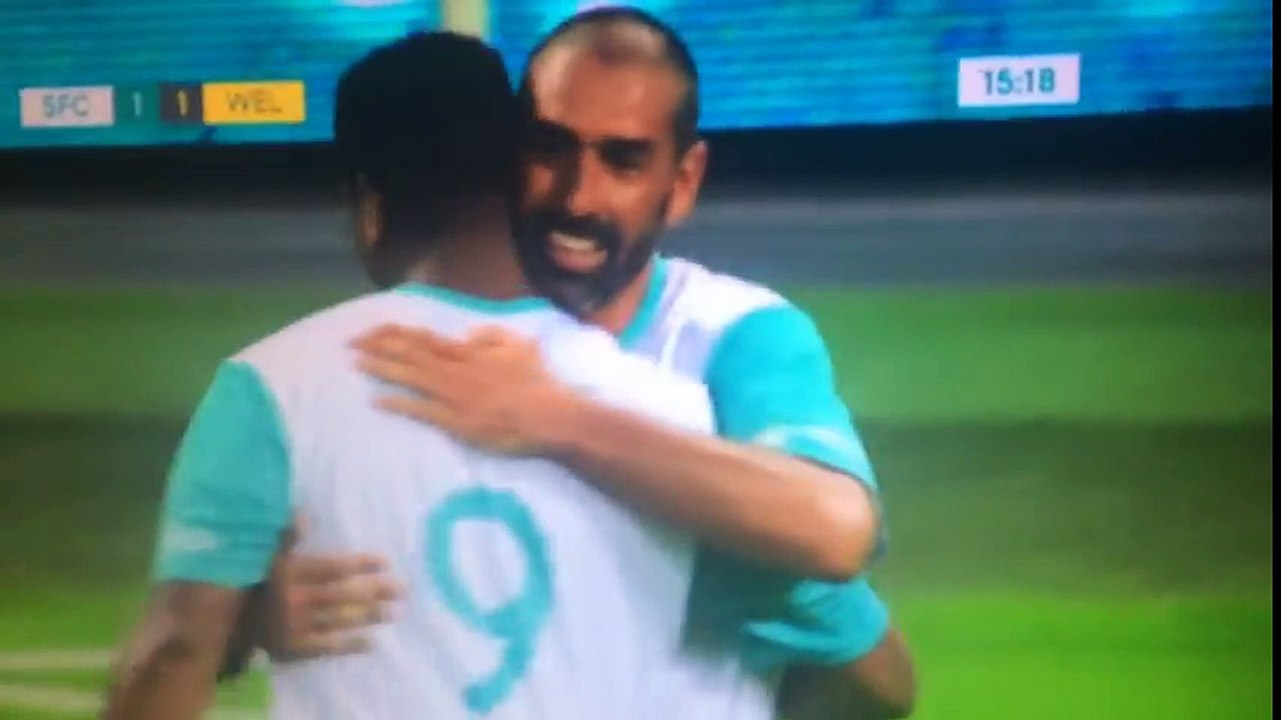 Robert Pires Goal Wembley cup 2016