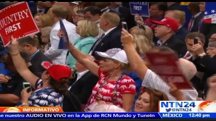 Asesores latinos retiran apoyo a campaña de Trump tras discurso sobre política migratoria