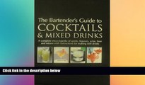behold  The Bartender s Guide To Cocktails   Mixed Drinks