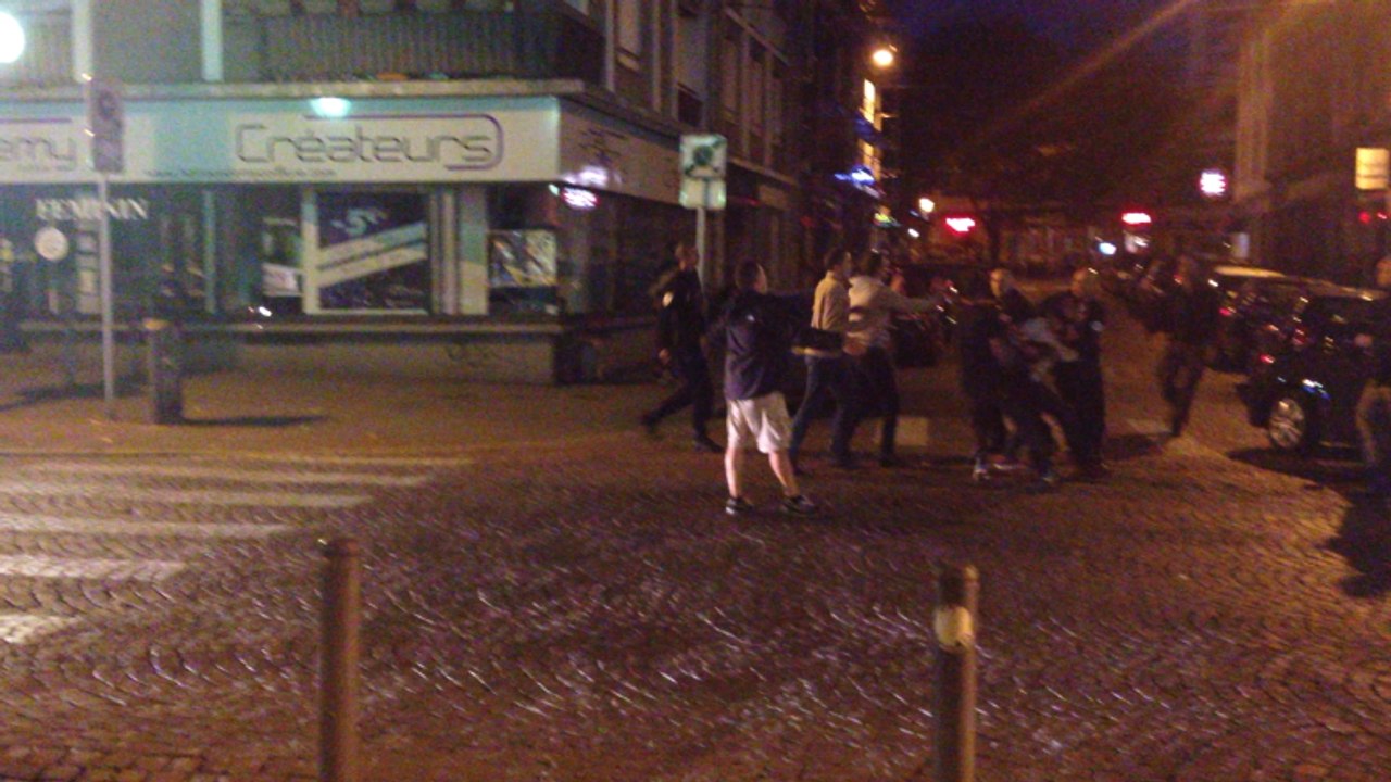 Rixe entre supporters