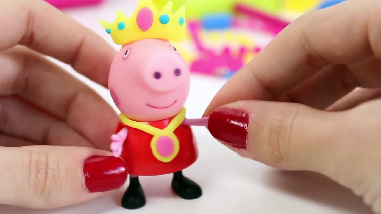 Peppas Bedtime Case Peppa Pig Princess Peppa Pig Cooking Set Juguetes De Peppa Pig Toy Videos