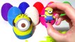 Despicable Me MINIONS Play-Doh Surprise Eggs Playdough Doh Kids Fun Toys Games